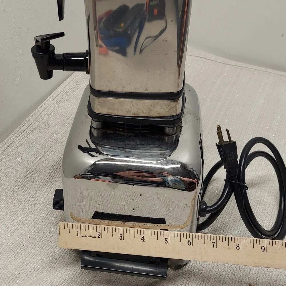 Vintage VitaMix 3600 Plus Commercial Blender Stainless Steel Model 479043C Works